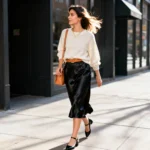 17 Denim Skirt Outfit Ideas Styled for Easy Everyday Style Confidence You’ll Love