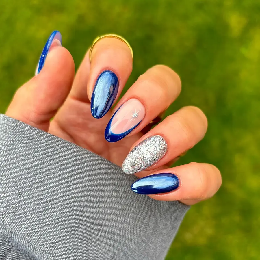 With Silver Accent Shine