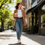 15 Brown Jeans Outfit Styles That Make Everyday Dressing Feel Easy and Look Cute