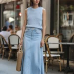 17 Satin Skirt Outfit Ideas That Create a Soft, Polished Look Chic Vibe