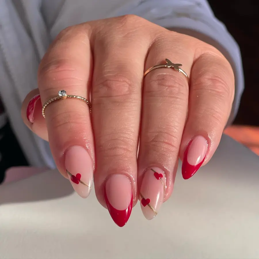 With Mini Heart Accents