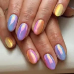 20 Chrome Nails Designs That Feel Ultra Elegant Nails & Totally Eye-Catching Fashion image by @kr_nailstylist