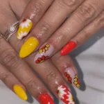 🌴 20 yellow summer nails That Make Every Vacation Outfit Pop Fashion image by @queensnaila
