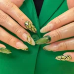 💚 18 Forest Green Nails Ideas Everyone Will Love to Try This Season Fashion image by @visionsbyalina
