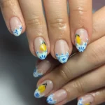 19 Yellow Lemon Nails Ideas That Bring Major Vacation Energy 🍋 Fashion image by @bhambnails