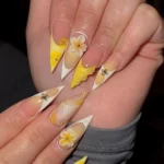 ☀️ 18 Summer Nails Coffin Ideas That Bring Serious Vacation Glam Fashion image by @finessedbyjae