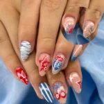 β 18 American Nails That Celebrate Freedom With Serious Style Fashion image by @hollyoatstudiom