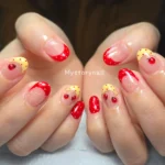 🤎 18 Polka Dot Nails Brown Looks Perfect for Girls Who Love Chic Neutrals Fashion image by @mystorynail
