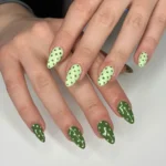 💅 20 Red Polka Dot Nails Everyone Will Be Asking For This Year Fashion image by @nailbudz