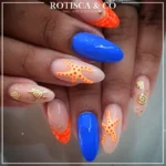 ๐งก 19+ Orange French Nails That Bring Fresh Energy to Every Mani Fashion image by @rotisca