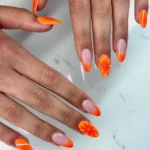 ๐งก 19 Orange Ombre Nails for Girls Who Love Warm, Glowing Colors Fashion image by @glamournailsunion_ky