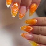 ๐ 20 Summer Nails Orange That Feel Like Sunshine on Your Fingertips Fashion image by @designed.by_anna