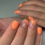 🩷 19 Pink Orange Nails That Blend Sweet Pink with Bold Orange Beautifully Fashion image by @nailswithnickiinc
