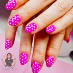 ⚫ 20 Black and White Polka Dot Nails That Prove Monochrome Never Gets Old Fashion image by @champagnenailsnz_rotorua