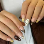 💖 18+ Polkadot Nails Everyone Will Want to Save for Their Next Mani Fashion image by @nailalamy_meregreen