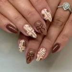 ๐ฉต 18 Elegant Blue Fall Nails Perfect for Sweater Weather Style Fashion image by @daintydetailsbyalyssa