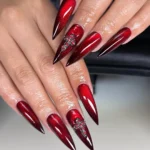 ❤️ 17+ Gorgeous Red Bow Nails That Add the Cutest Feminine Touch Fashion image by @daniluxsets