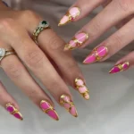 👑 19 Trendy Gold and Black Nails Inspired by Timeless Sophistication Fashion image by @linz_nailslux8