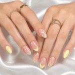 💛 19 Trendy Summer Nails Yellow Designs You’ll Want All Season Fashion image by @rosegold.nail_.spa