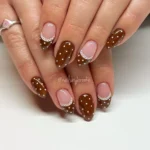 β 20 Brown Nails Design Ideas Inspired by Coffee, Caramel, and Chocolate Tones Fashion image by @nailsbybrooke