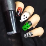 ๐ฌ 19 Halloween Nails Short Ideas That Make Tiny Details Look Extra Cute Fashion image by @alishba_nailartist