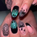 🎃 19 Ghost Nails That Capture the Cutest Side of Spooky Season Fashion image by @thenailscoven