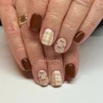 🪞 19 Brown Chrome Nails You’ll Want to Save for Your Next Glossy Manicure Fashion image by @nailsbybrooke