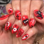 ๐งโโ๏ธ 18 Vampy Nails That Look Seductive, Moody, and Irresistibly Chic Fashion image by @sugar.rush_.nails444