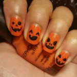 👻 19 Cute Halloween Nails You’ll Want to Save for the Spookiest Season Fashion image by @nu_cre8ivenails05