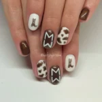 🤎 19 Coffee Brown Nails Design Ideas You’ll Want to Save for Your Next Chic Mani Fashion image by @nailsbybrooke