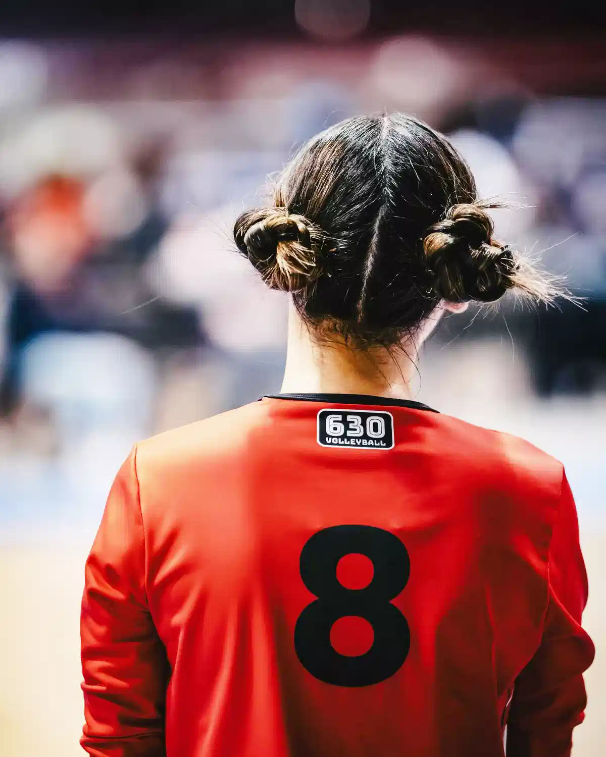 Center-part double buns