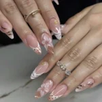 🎀 20 Press On Nails Design Ideas for Girls Who Love Changing Their Look Every Week Fashion image by @glambymzangelicbeautystore
