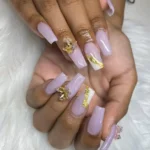 💜 17+ Purple Acrylic Nails That Make Every Manicure Look Bold and Seriously Gorgeous Fashion image by @rico_nailss
