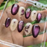 💕 17 Pink and Purple Nails That Make Sweet Feminine Shades Look Seriously Stunning Fashion image by @nails_for_you1206