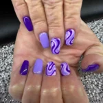 💕 17 Pink and Purple Nails That Make Sweet Feminine Shades Look Seriously Stunning Fashion image by @nikkicolehairdesign