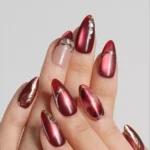 💋 17+ Red Press On Nails for a Bold, Flirty Look That Never Goes Out of Style Fashion image by @joyeenails